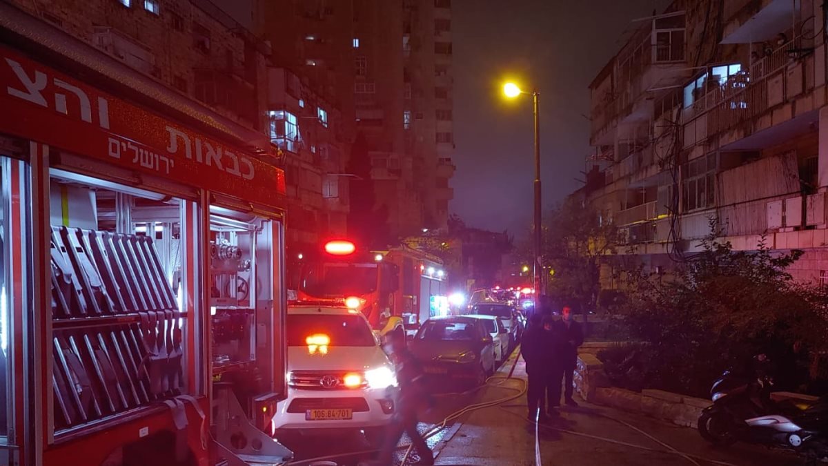 צילום: כבאות והצלה לישראל מחוז ירושלים