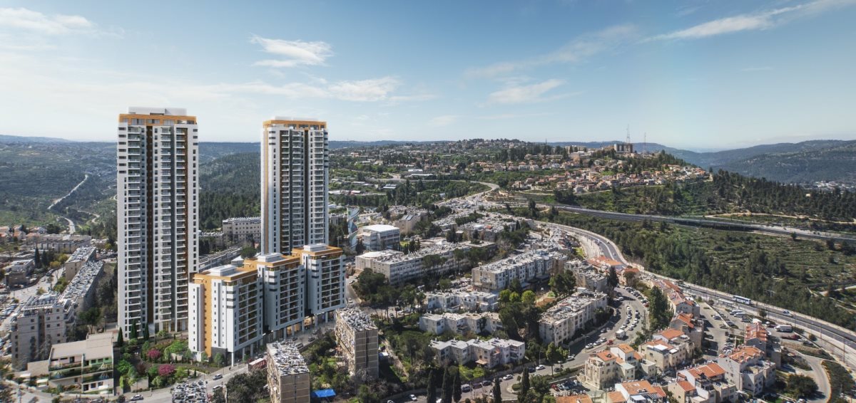          פרויקט 'קרסו בוטניק' בשכונת קריית מנחם בירושלים. קרדיט הדמיה:DVISION 3  