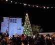לרגל חג המולד: עצי אשוח לתושבי העיר הנוצריים 
